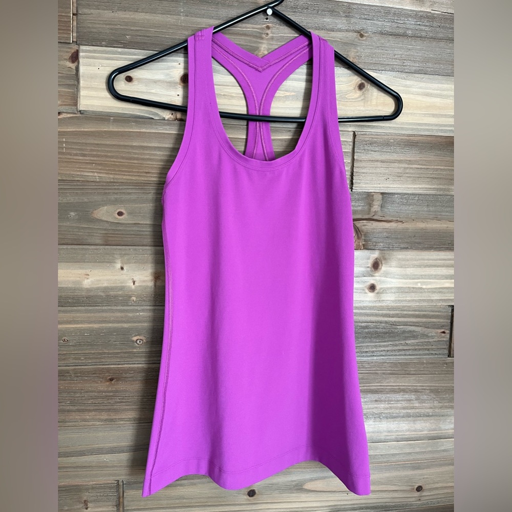 Lululemon Nulu Cool Racerback Tank Top Size 4